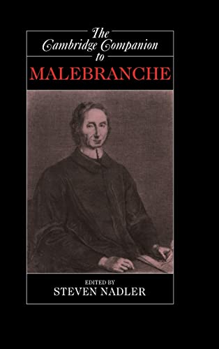 9780521622127: The Cambridge Companion To Malebranche