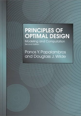 9780521622158: Principles of Optimal Design: Modeling and Computation