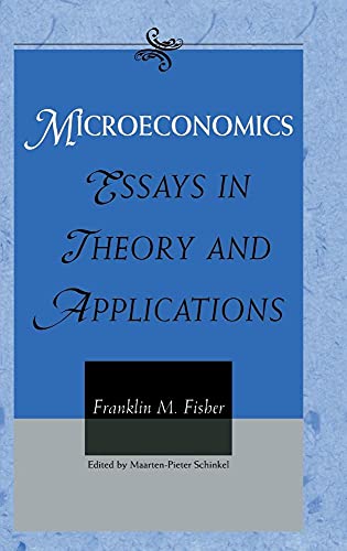 9780521624237: Microeconomics: Essays in Theory and Applications