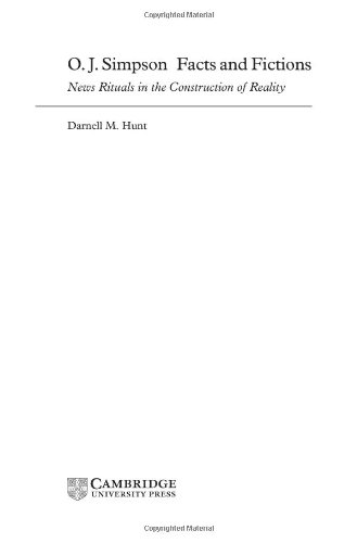 9780521624565: O. J. Simpson Facts and Fictions: News Rituals in the Construction of Reality