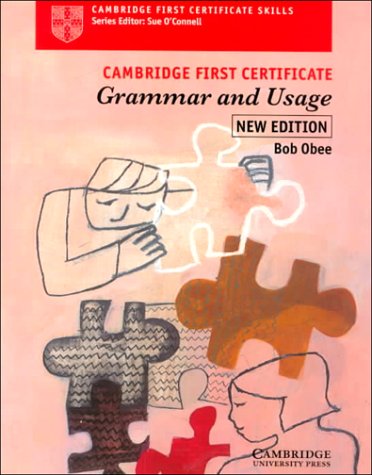 9780521624862: Cambridge First Certificate Grammar and Usage Student's Book