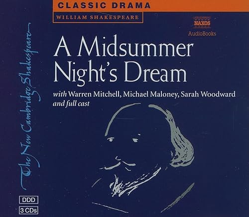 9780521624879: A Midsummer Night's Dream 3 Audio CD Set 3 CD-Audio compact discs (New Cambridge Shakespeare Audio)