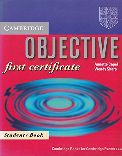 9780521625760: OBJETIVE FIRST CERTIFICATE-STS BOOK (SIN COLECCION)