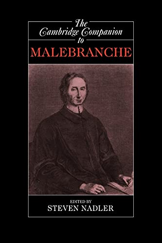 9780521627290: The Cambridge Companion to Malebranche Paperback (Cambridge Companions to Philosophy)