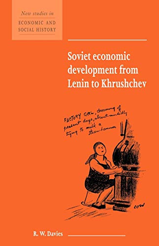 Imagen de archivo de Soviet Economic Development from Lenin to Khrushchev a la venta por Chiron Media