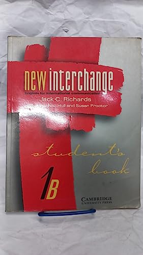 Beispielbild fr New Interchange Student's book 1B: English for International Communication zum Verkauf von ThriftBooks-Dallas