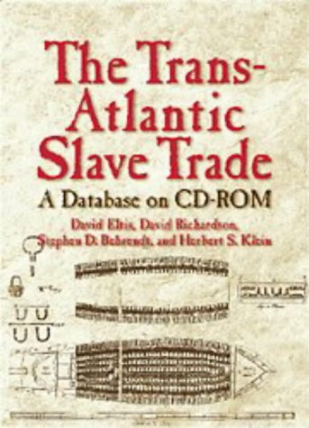 9780521629102: The Trans-Atlantic Slave Trade: A Database on CD-ROM