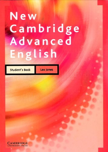 Beispielbild fr New Cambridge Advanced English Student's book zum Verkauf von WorldofBooks
