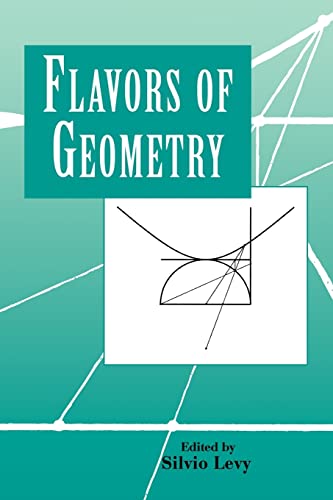 9780521629621: Flavors of Geometry Paperback: 31 (Mathematical Sciences Research Institute Publications, Series Number 31)