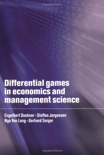 Imagen de archivo de Differential Games in Economics and Management Science a la venta por ThriftBooks-Dallas