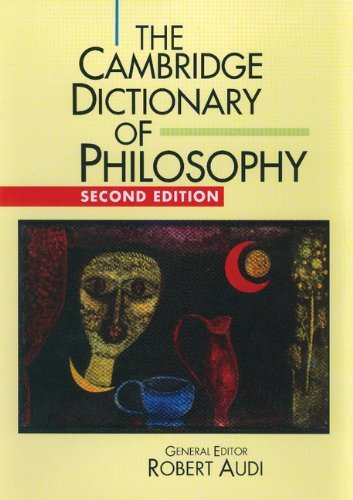 9780521631365: The Cambridge Dictionary of Philosophy