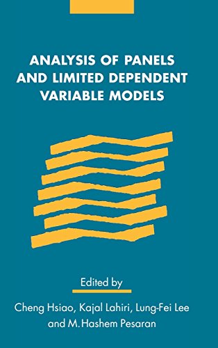 9780521631693: Analysis of Panels and Limited Dependent Variable Models