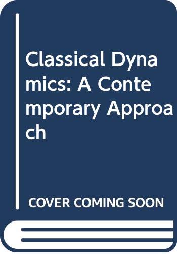 9780521631761: Classical Dynamics: A Contemporary Approach