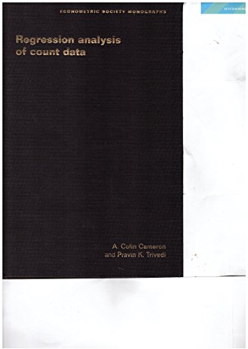 Stock image for Regression Analysis of Count Data (Econometric Society Monographs) for sale by AMM Books