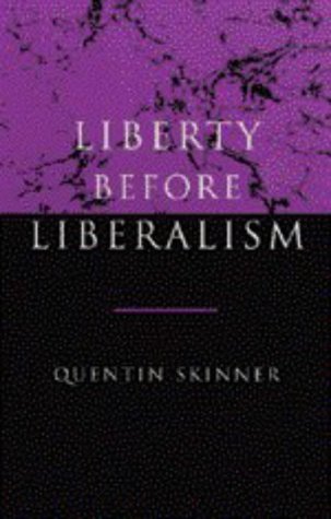 9780521632065: Liberty before Liberalism