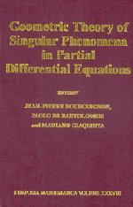 Stock image for Geometric Theory of Singular Phenomena in Partial Differential Equations (Symposia Mathematica) for sale by Powell's Bookstores Chicago, ABAA