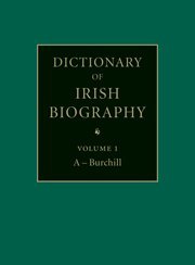 Beispielbild fr Dictionary of Irish Biography, 9 Volume Set, with 2 vol supplement: From the Earliest Times to the Year 2002 (11 vols complete) zum Verkauf von Kennys Bookshop and Art Galleries Ltd.