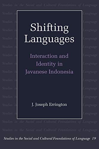 9780521634489: Shifting Languages: 19 (Studies in the Social and Cultural Foundations of Language, Series Number 19)