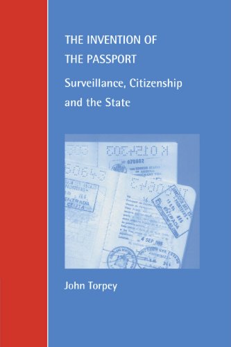 Stock image for The Invention of the Passport: Surveillance, Citizenship and the State (Cambridge Studies in Law and Society) for sale by HPB-Red