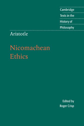 Beispielbild fr Aristotle: Nicomachean Ethics (Cambridge Texts in the History of Philosophy) zum Verkauf von Goodwill of Colorado