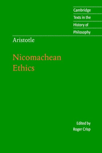 Stock image for Aristotle: Nicomachean Ethics (Cambridge Texts in the History of Philosophy) for sale by ZBK Books