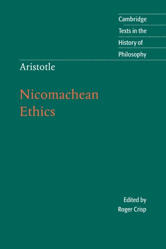 Stock image for Aristotle: Nicomachean Ethics (Cambridge Texts in the History of Philosophy) for sale by Goodwill of Colorado