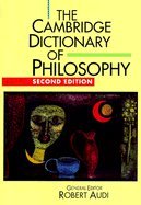 Beispielbild fr The Cambridge Dictionary of Philosophy zum Verkauf von Better World Books