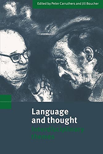 9780521637589: Language and Thought Paperback: Interdisciplinary Themes