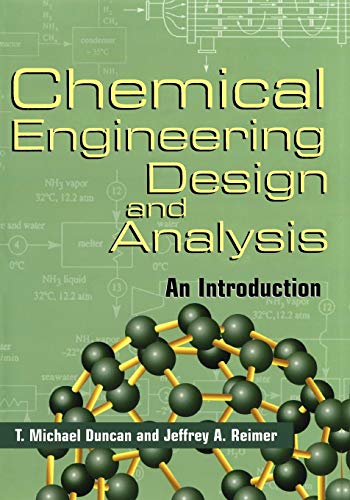 Imagen de archivo de Chemical Engineering Design and Analysis: An Introduction a la venta por ThriftBooks-Dallas