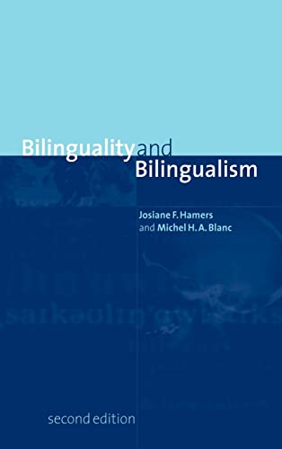 9780521640497: Bilinguality and Bilingualism 2nd Edition Hardback