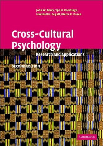 9780521641524: Cross-Cultural Psychology: Research and Applications