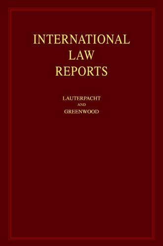 9780521642422: International Law Reports: Volume 112