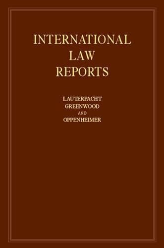 9780521642422: International Law Reports (Volume 112)