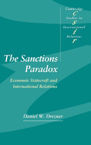 9780521643320: The Sanctions Paradox Hardback: Economic Statecraft and International Relations: 65 (Cambridge Studies in International Relations, Series Number 65)