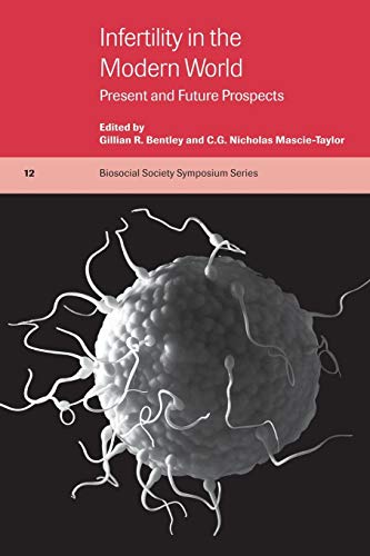 9780521643870: Infertility in the Modern World Paperback: Present and Future Prospects: 12 (Biosocial Society Symposium Series, Series Number 12)