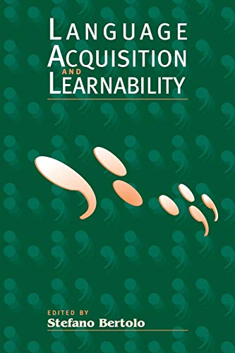 Stock image for Language Acquisition and Learnability for sale by AwesomeBooks