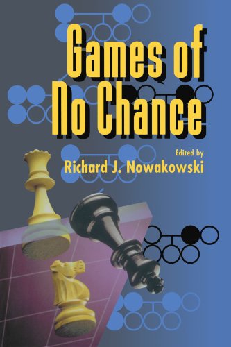 Stock image for Games of No Chance (Mathematical Sciences Research Institute Publications, Series Number 29) for sale by HPB-Red