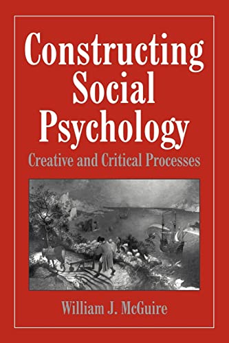 9780521646727: Constructing Social Psychology Paperback: Creative and Critical Aspects