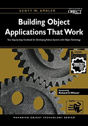 Stock image for Building Object Applications that Work (SIGS: Managing Object Technology) for sale by SecondSale