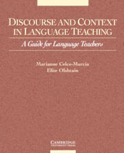 9780521648370: Discourse and Context in Language Teaching: A Guide for Language Teachers