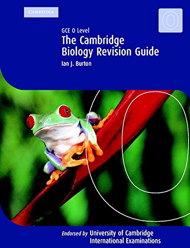 9780521648462: The Cambridge Revision Guide: GCE O Level Biology