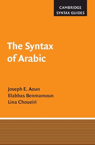 Immagine dell'editore per SYNTAX OF ARABIC (CAMBRIDGE SYNTAX GUIDES) venduto da Basi6 International