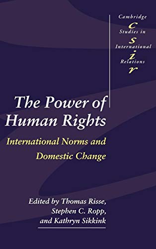 Imagen de archivo de The Power of Human Rights: International Norms and Domestic Change a la venta por Revaluation Books