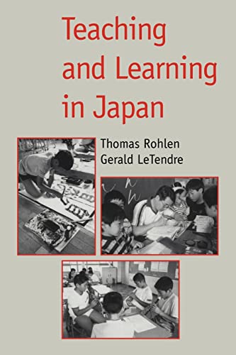 Stock image for Teaching and Learning in Japan for sale by Better World Books