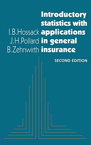 9780521652346: Introductory Statistics With Applications In General Insurance