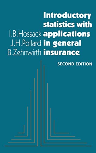 9780521652346: Introductory Statistics with Applications in General Insurance