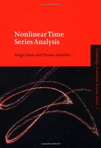 9780521653879: Nonlinear Time Series Analysis (Cambridge Nonlinear Science Series, Series Number 7)