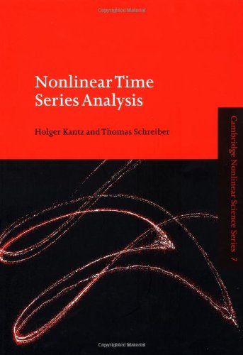 Stock image for Nonlinear Time Series Analysis (Cambridge Nonlinear Science Series, Series Number 7) for sale by SecondSale