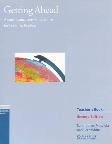 Imagen de archivo de Getting Ahead Teacher's Guide: A Communication Skills Course for Business English a la venta por medimops