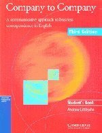 9780521654128: Company to Company Student's book: A Communicative Approach to Business Correspondence in English